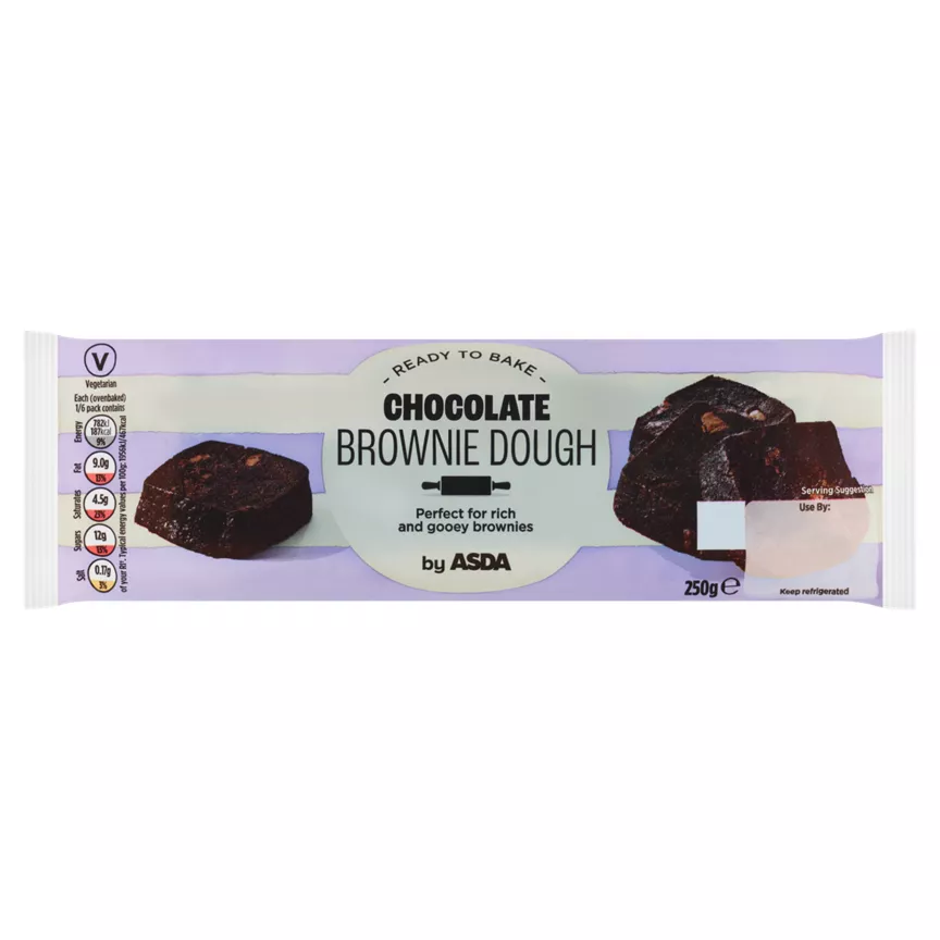 ASDA Chocolate Brownie Dough 250g