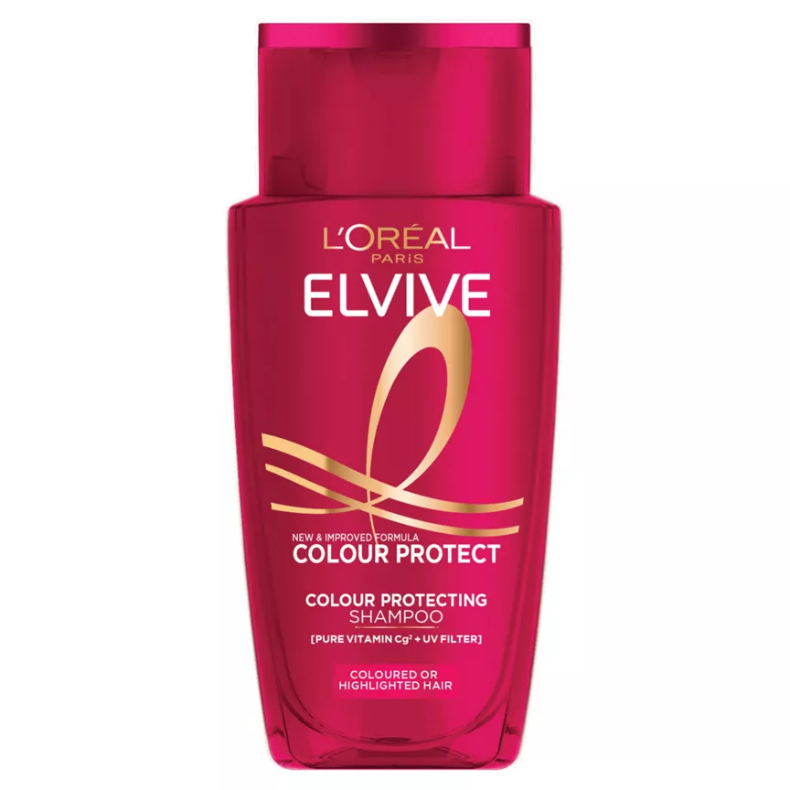 L'Oreal Paris Elvive Colour Protect Shampoo, for Coloured & Highlighted Hair, 90ml