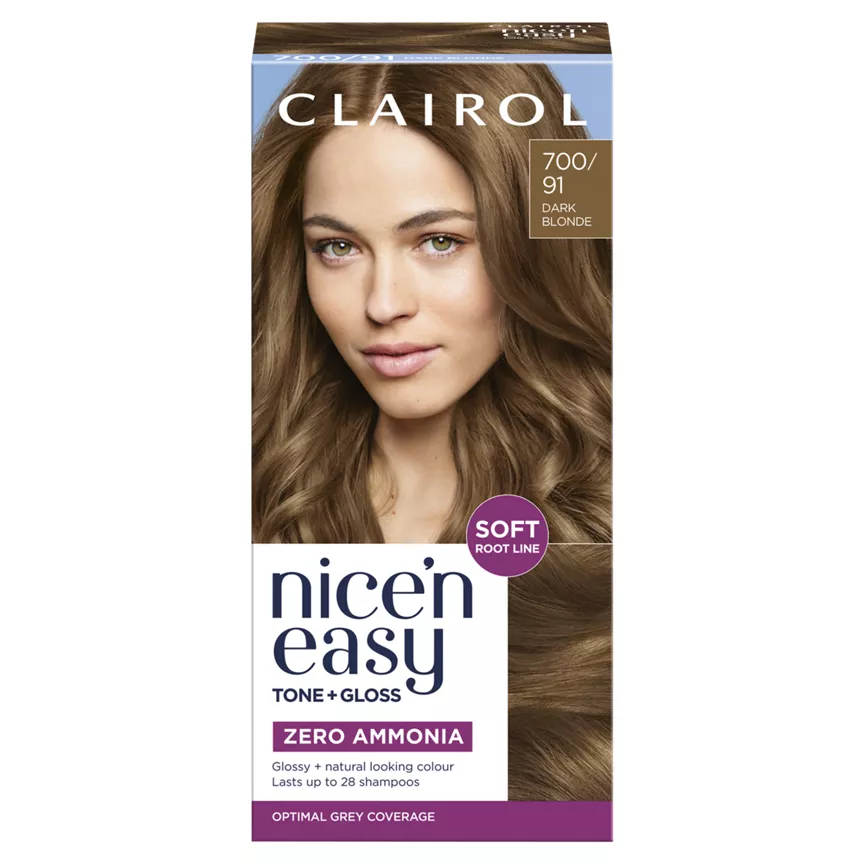 Clairol Nice'n Easy Tone+Gloss 700/91 Dark Blonde