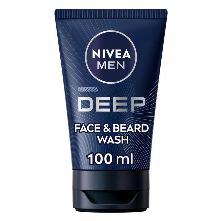 Nivea DEEP FACE & BEARD WASH 100ml