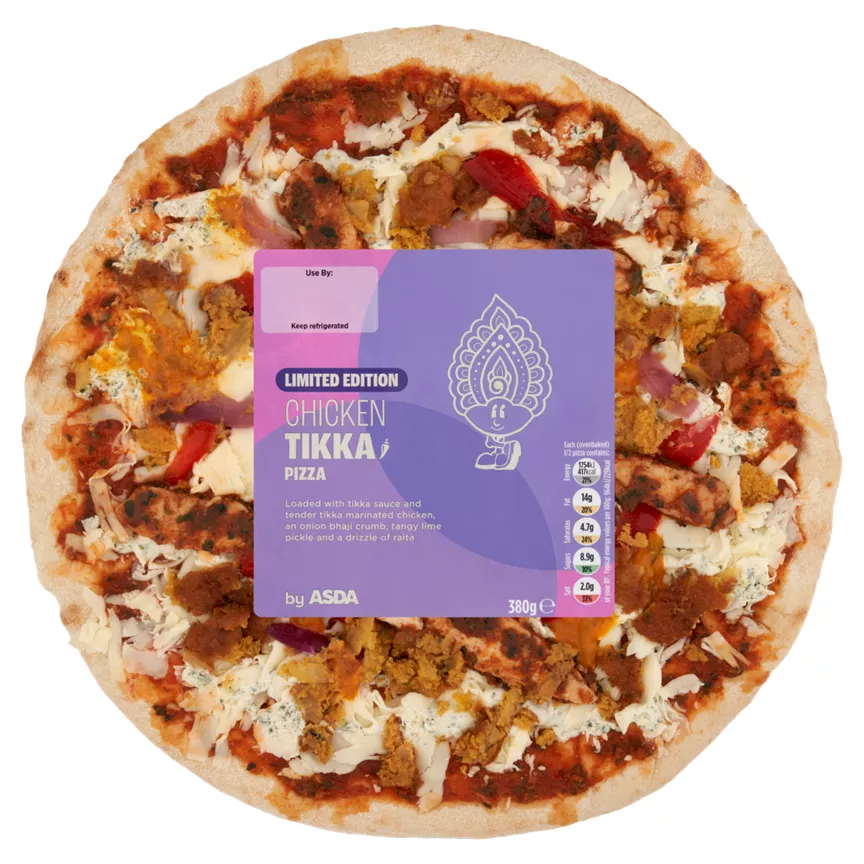 ASDA Limited Edition Chicken Tikka Pizza 380g