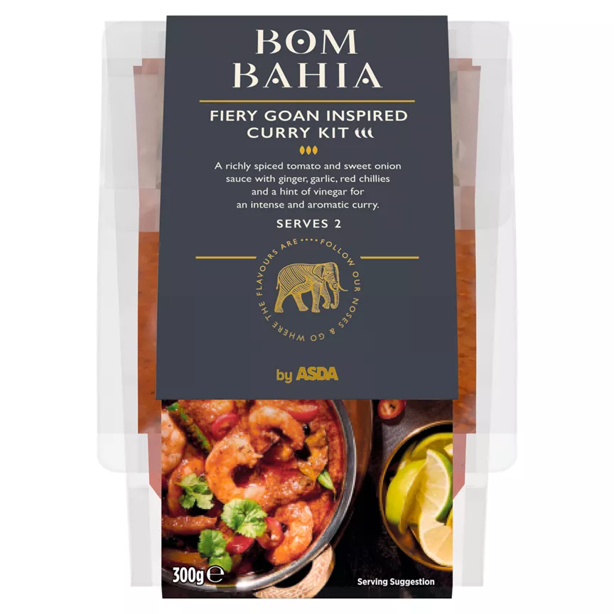 Bom Bahia by ASDA Fiery Goan Inspired Curry Kit 300g