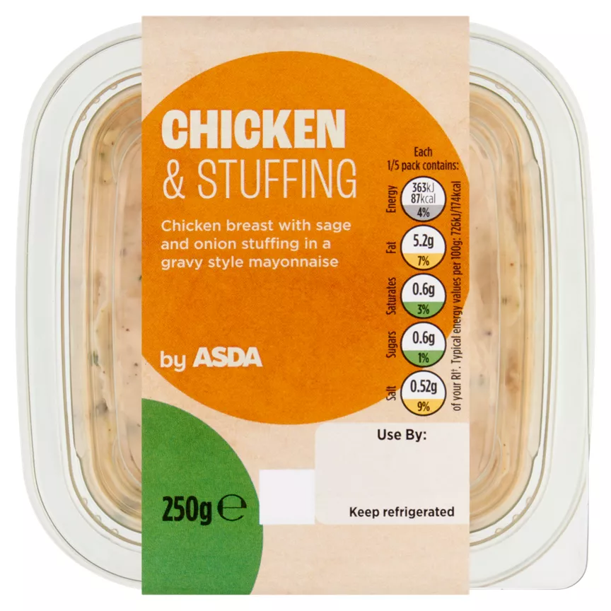 ASDA Chicken & Stuffing 250g