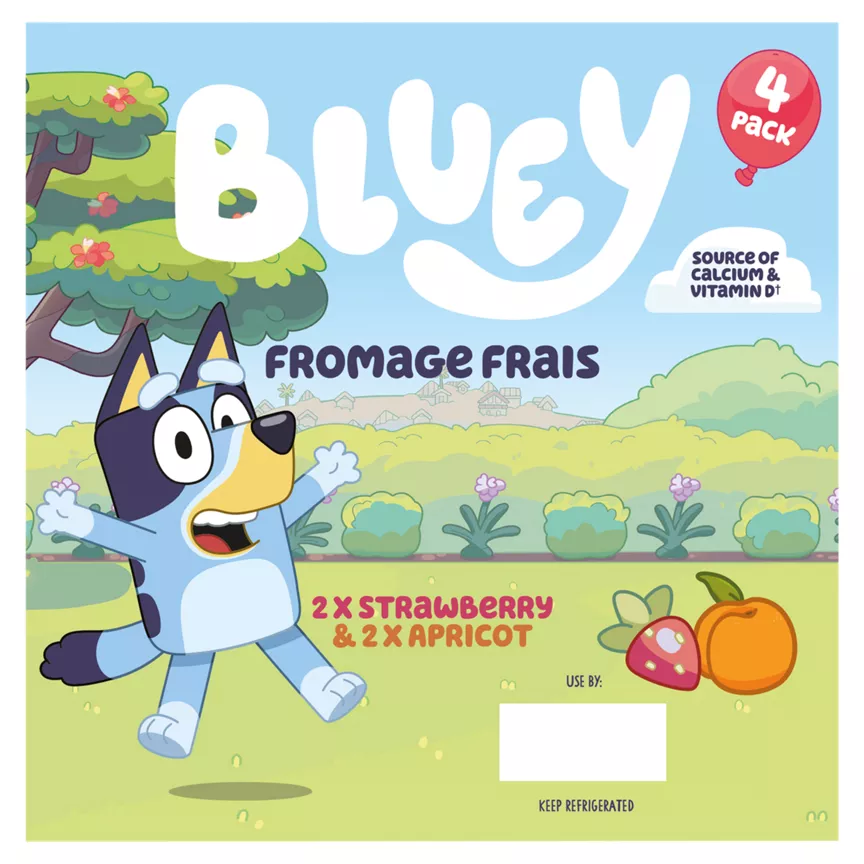Bluey Fromage Frais 4 x 85g (340g)