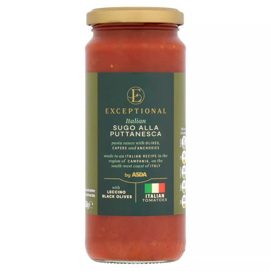 Exceptional by ASDA Italian Sugo Alla Puttanesca 340g