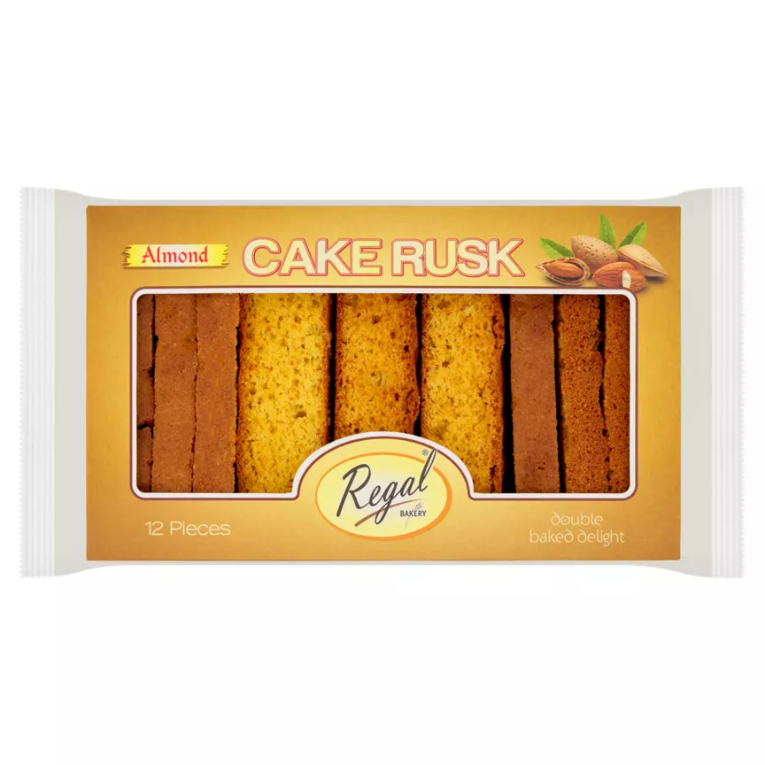 Regal Bakery Almond Cake Rusk 355g - Image 1
