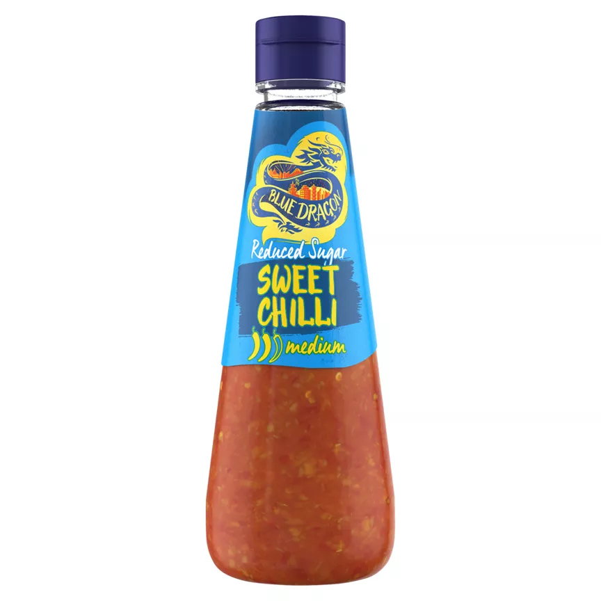 Blue Dragon Reduced Sugar Sweet Chilli Sauce 250ml