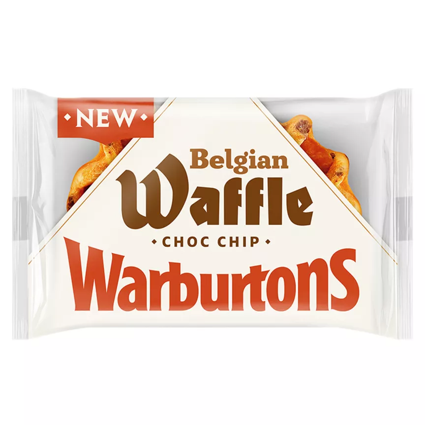 Warburtons Choc Chip Belgian Waffle 70g