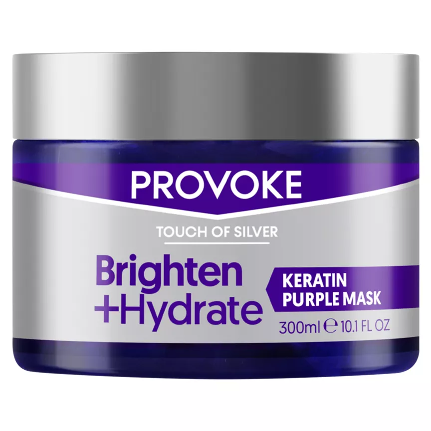 Provoke Touch of Silver Keratin Purple Mask 300ml