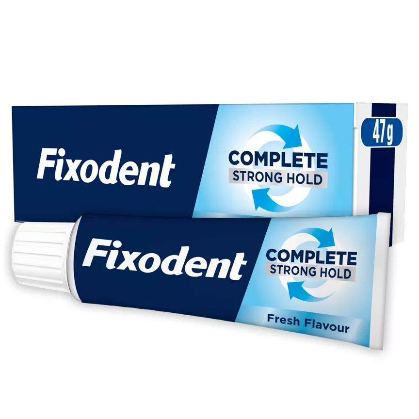 Fixodent Complete Denture Adhesive Fresh Flavour 47g