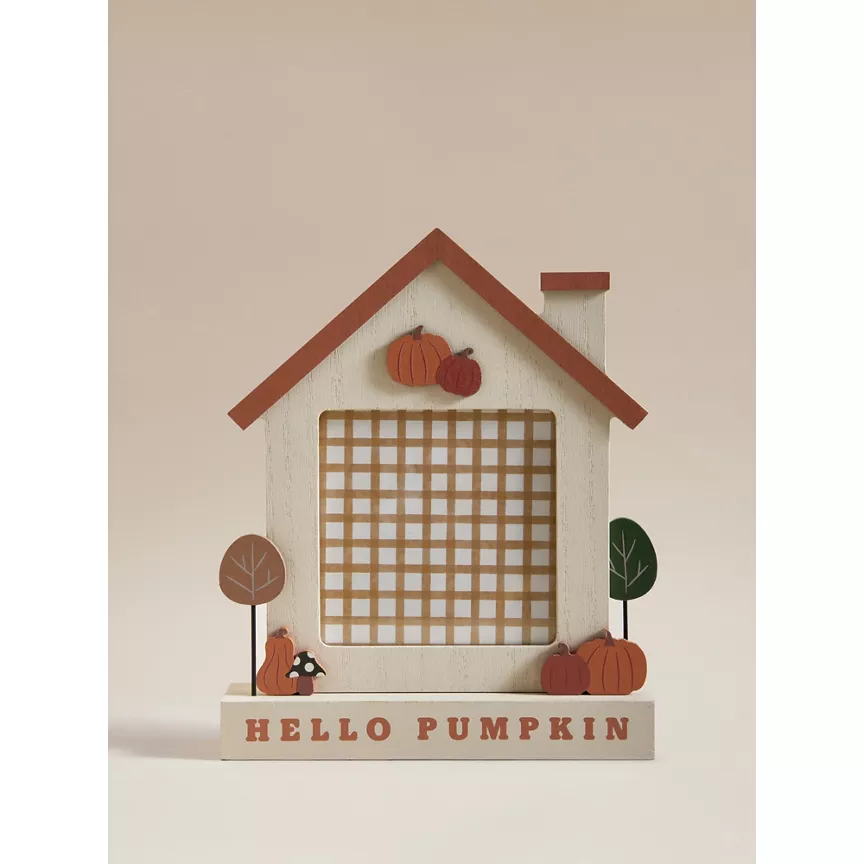 George Home Orange Hello Pumpkin Sign