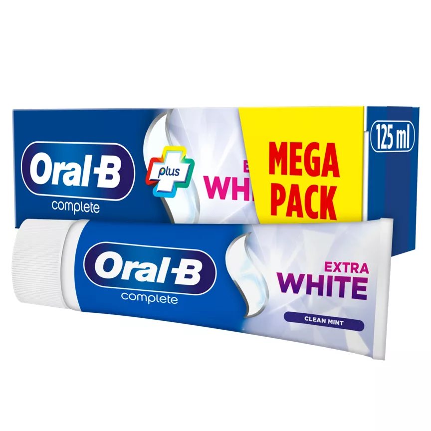 Oral-B Complete Plus Extra White Toothpaste 125ml