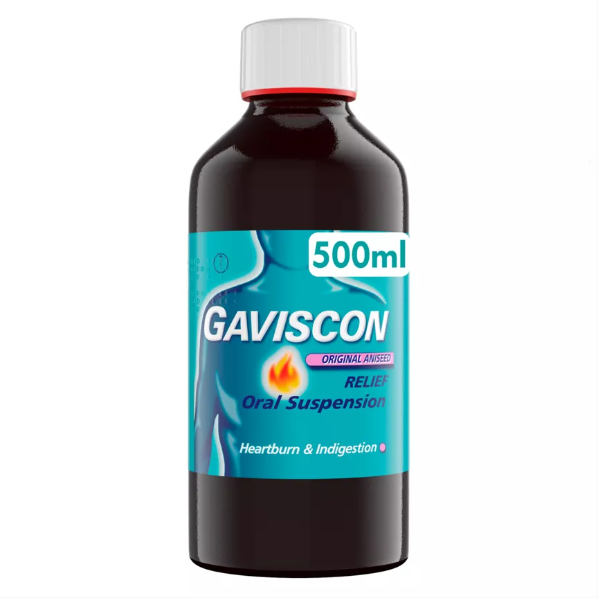Gaviscon Original Aniseed Relief Oral Suspension 500ml