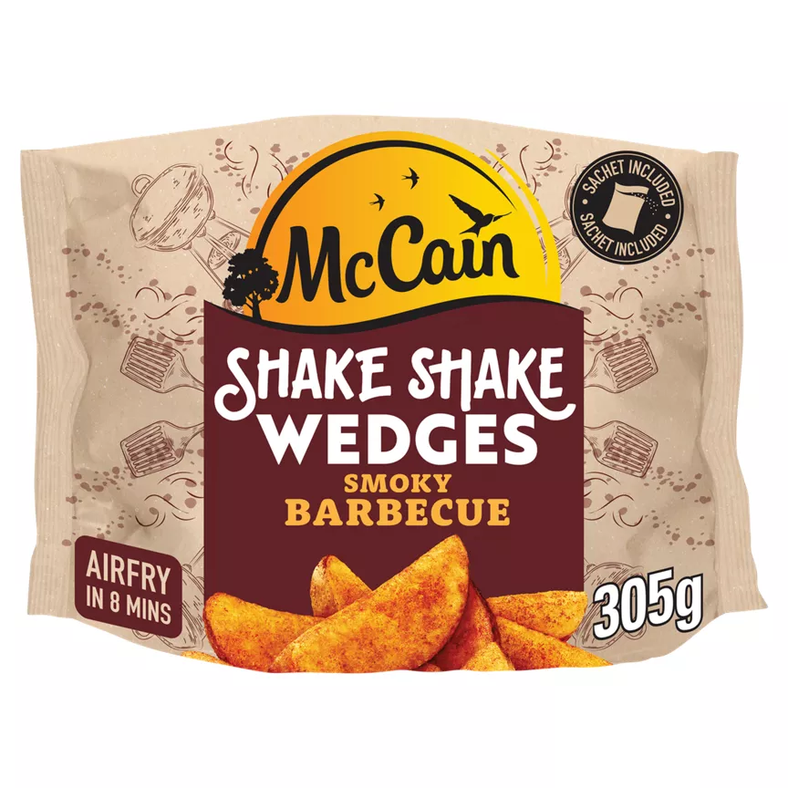McCain Smoky Barbecue Shake Shake Wedges 300g