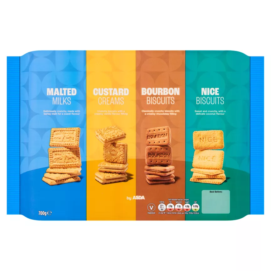 ASDA Biscuit Variety Pack 700g