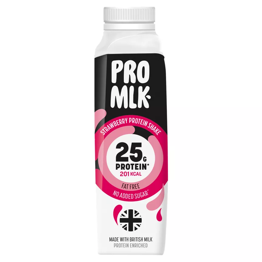 Pro Mlk Strawberry Protein Shake 330ml