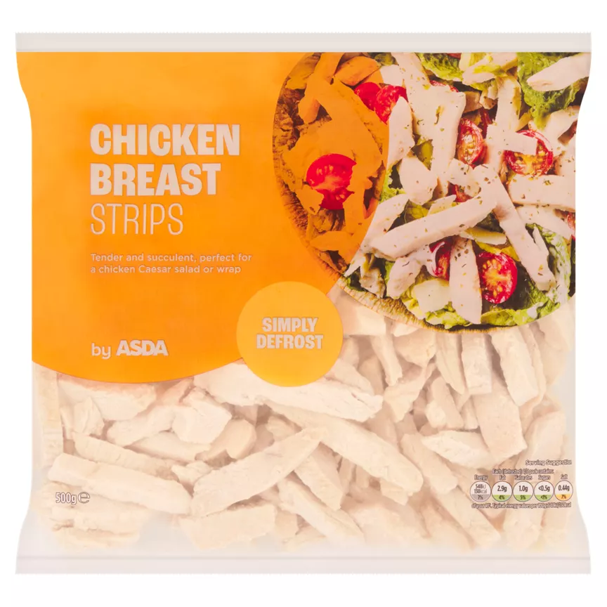 ASDA Chicken Breast Strips 500g