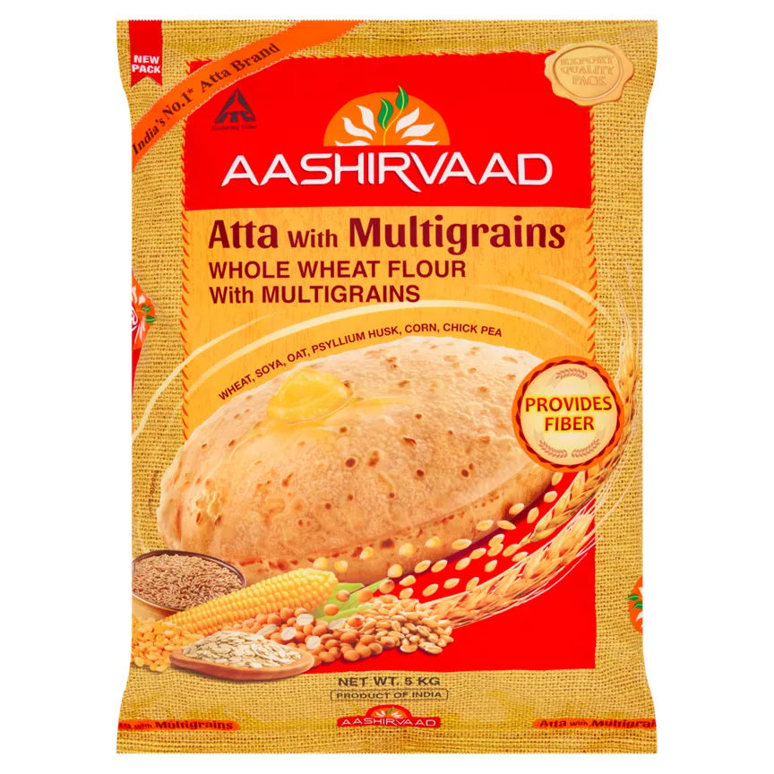 Aashirvaad Whole Wheat Flour with Multigrains 5 kg