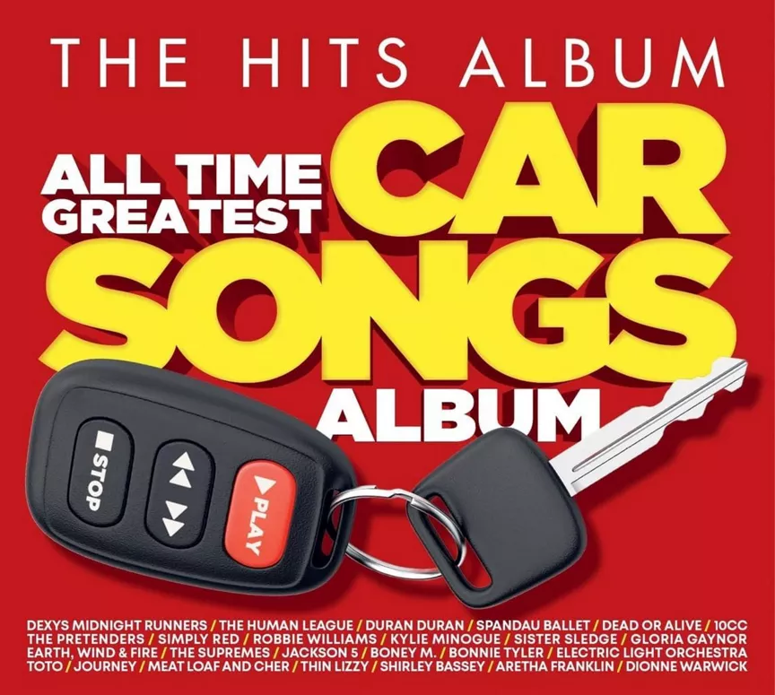 CD The Hits Album: The All Time Greatest Car Songs Album by Various Artists