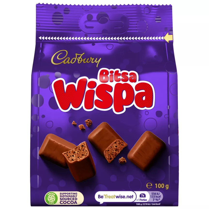 Cadbury Wispa Chocolate 100 Gr