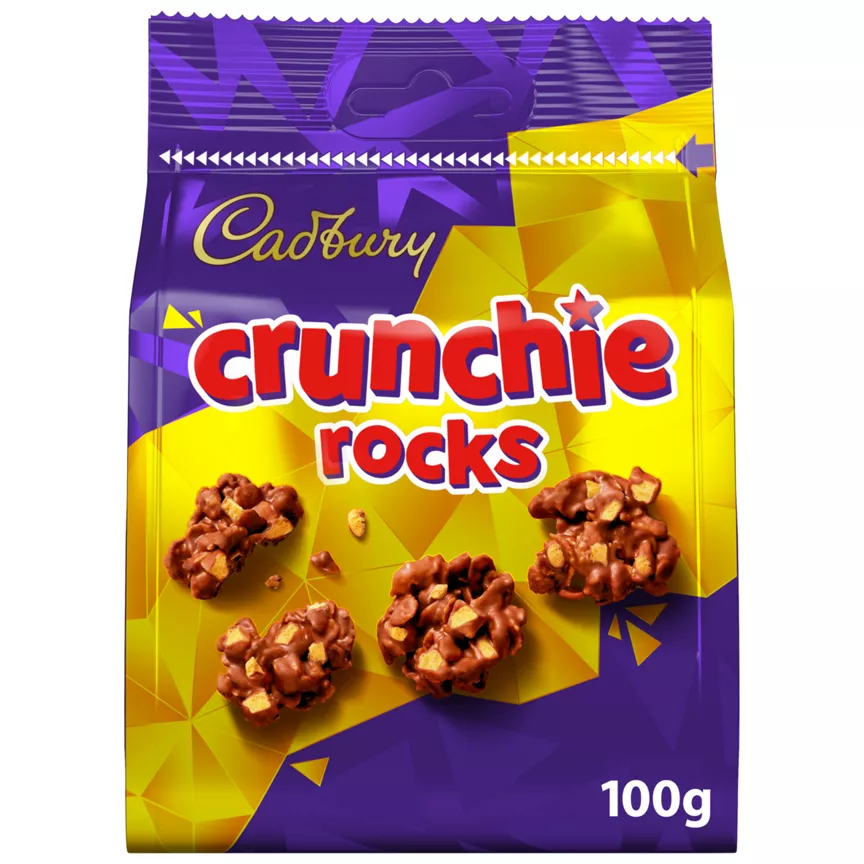 Cadbury Crunchie Rocks Chocolate 100 Gr