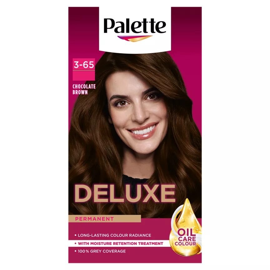 Palette 3-65 Chocolate Brown Permanent Deluxe Oil Care Colour