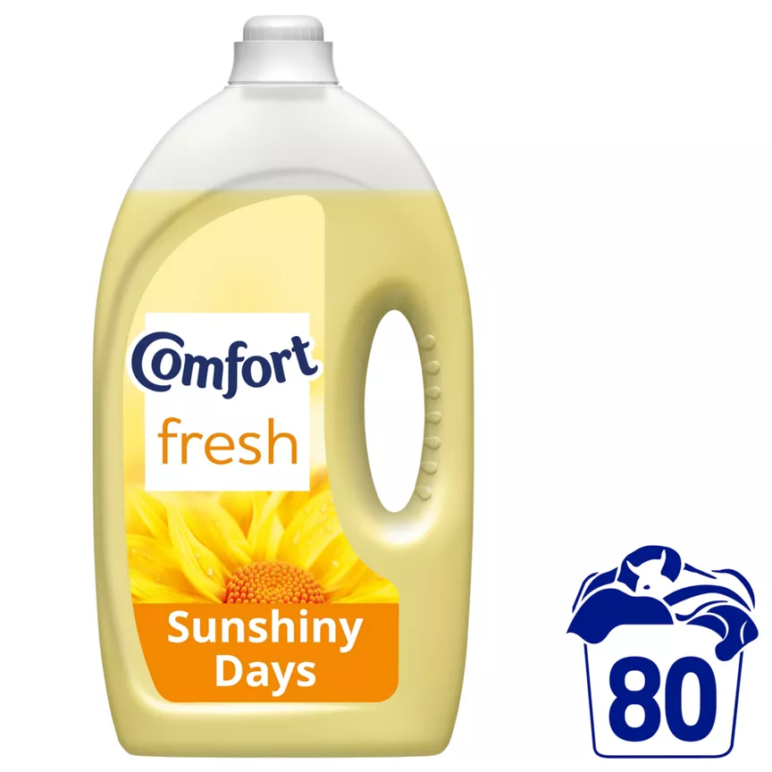 Comfort Fresh Fabric Conditioner Sunshiny Days 80 washes (2.4 L)