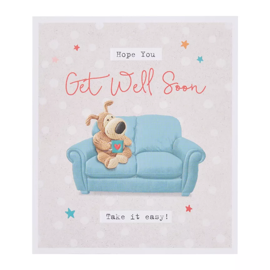 Boofle Get Well Card