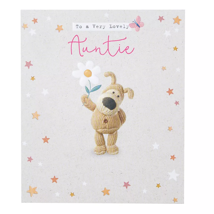 Boofle Auntie Birthday Card