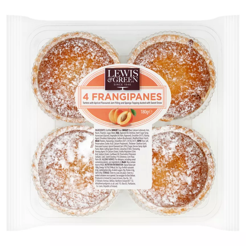Lewis&Green Frangipanes 180g