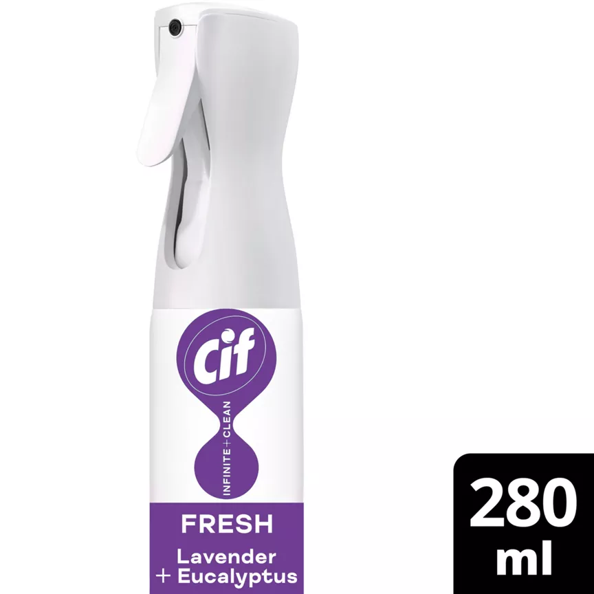 Cif Infinite Clean All in One Cleaner Spray Lavender & Eucalyptus 280 ml