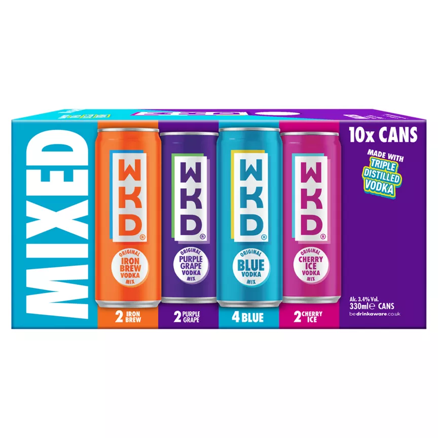 WKD Mixed 10 x 330ml