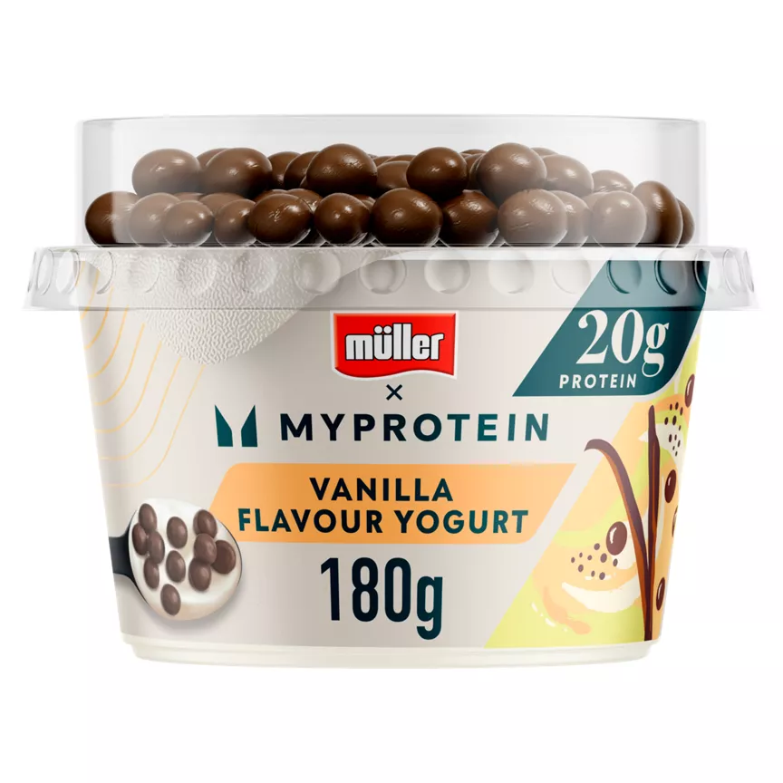 Muller Myprotein Crunch Vanilla Yogurt 180g