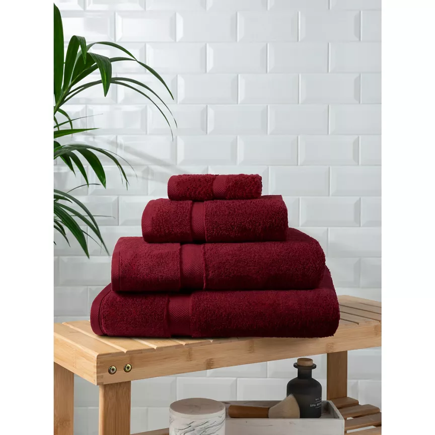 George Home Rhubarb Super-Soft Towel & Bath Mat Range