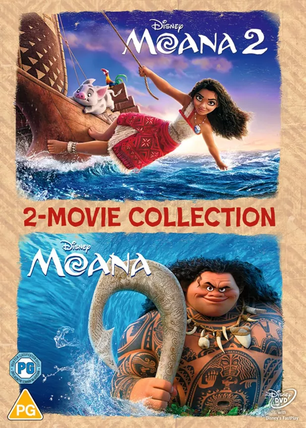 DVD Moana 2 Movie Collection