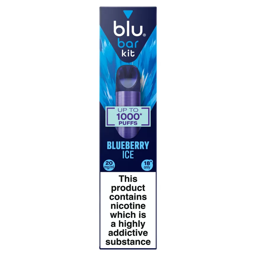 Blu bar kit Blueberry Ice 20mg/ml