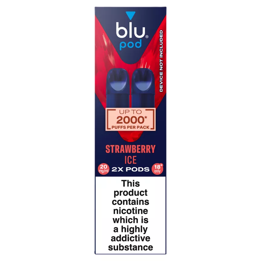 Blu pod Strawberry Ice 20mg/ml 2 x 2ml