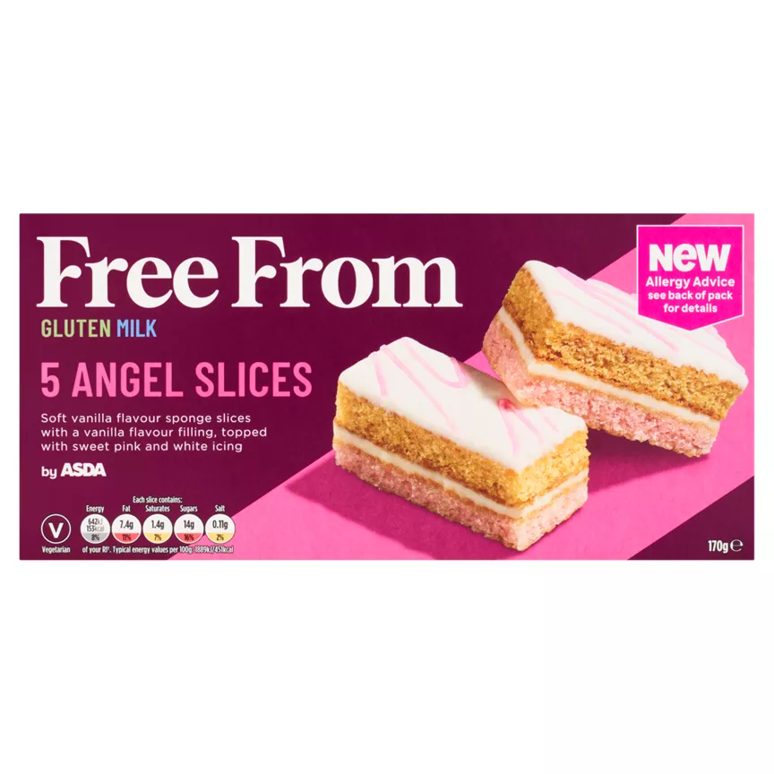 ASDA Free From 5 Angel Slices 170g