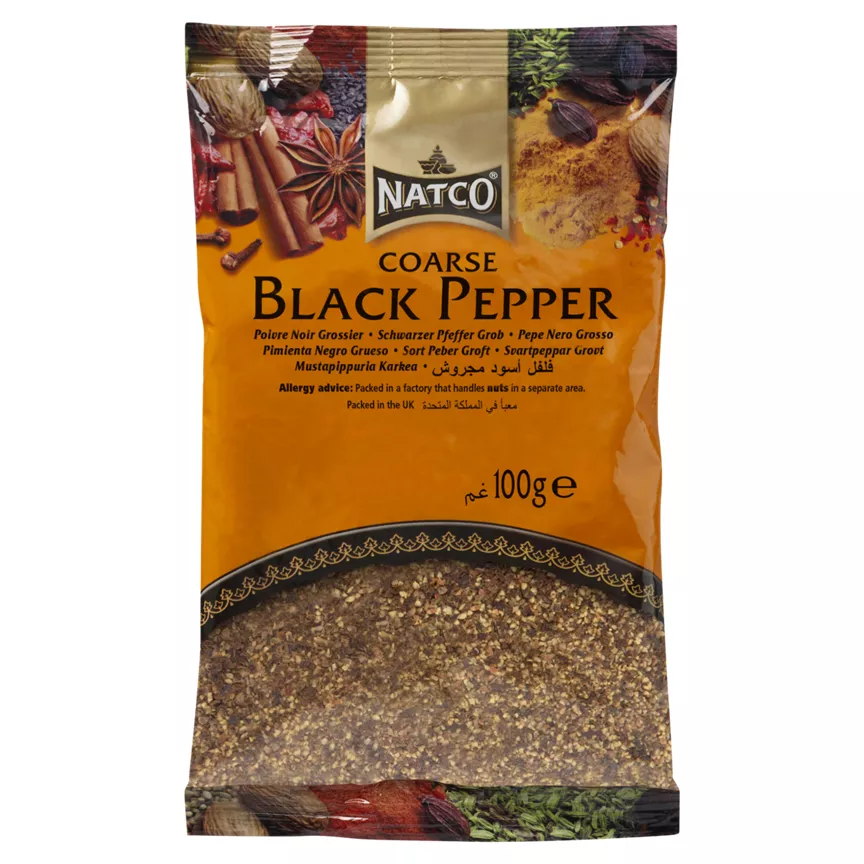 Natco Coarse Black Pepper 100g