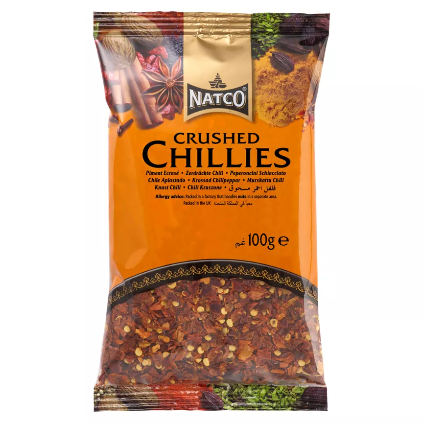 Natco Crushed Chillies 100g