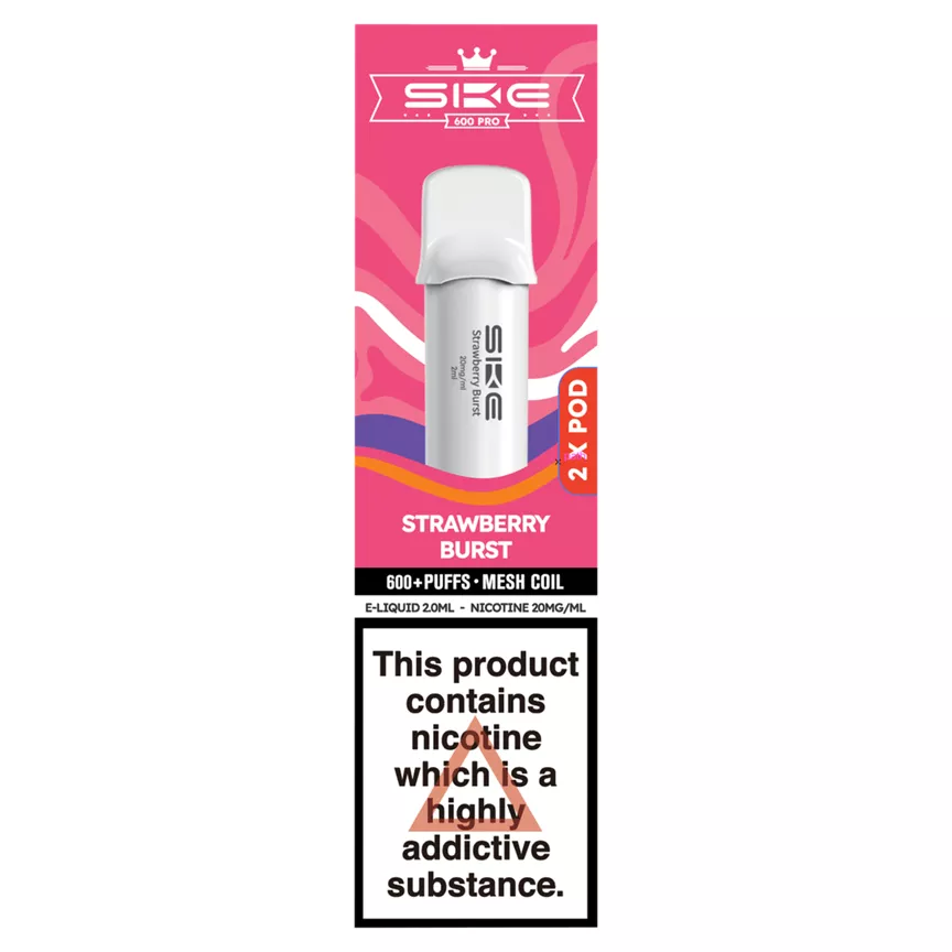 SKE 600 Pro 2 Strawberry Burst Pod 20mg/ml