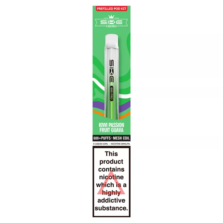 SKE 600 Pro Prefilled Pod Kit Kiwi Passion Fruit Guava