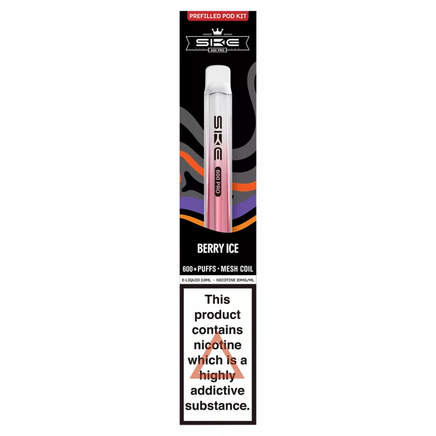 SKE 600 Pro Berry Ice Prefilled Pod Kit