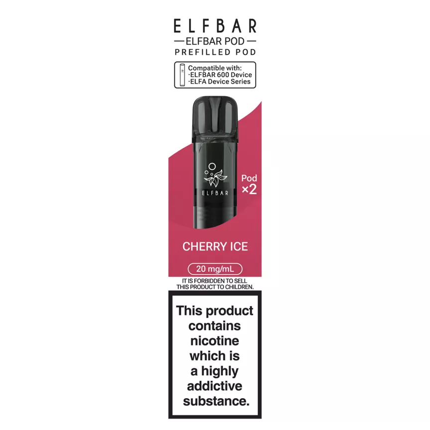 Elf Bar Pod Prefilled Pod Cherry Ice 20mg/ml