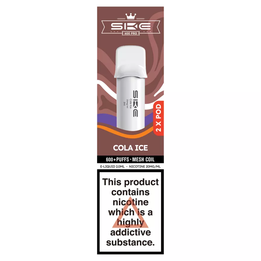 SKE 600 Pro 2 Cola Ice Prefilled Pods 20mg/ml