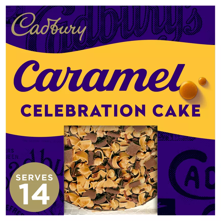 Cadbury Caramel Celebration Cake
