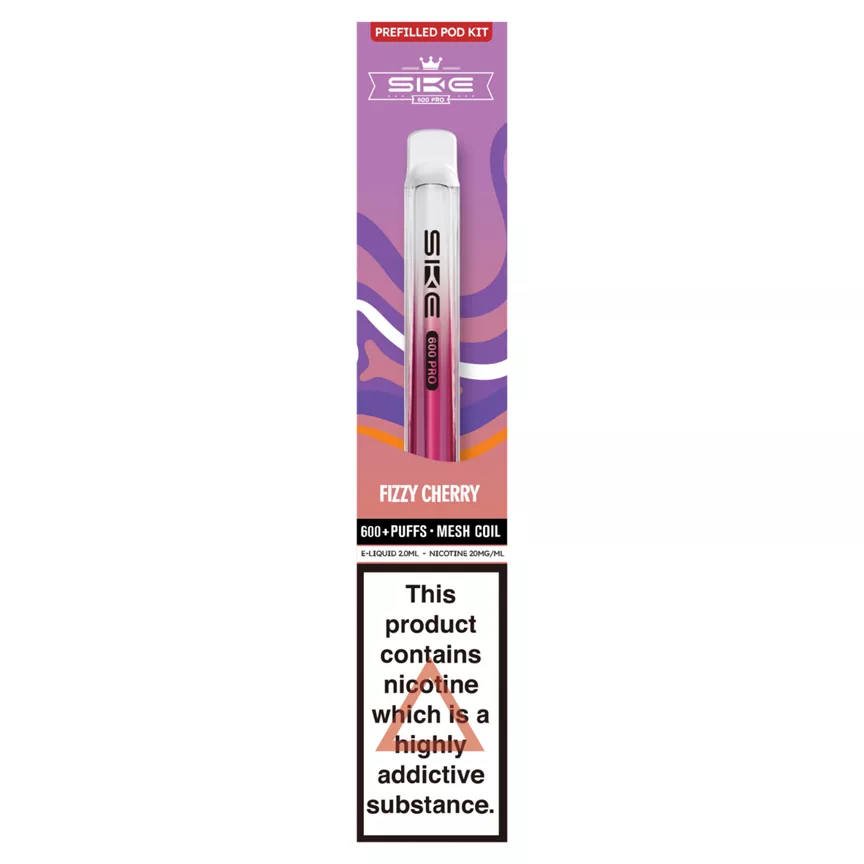 SKE 600 Pro Fizzy Cherry Prefilled Pod Kit