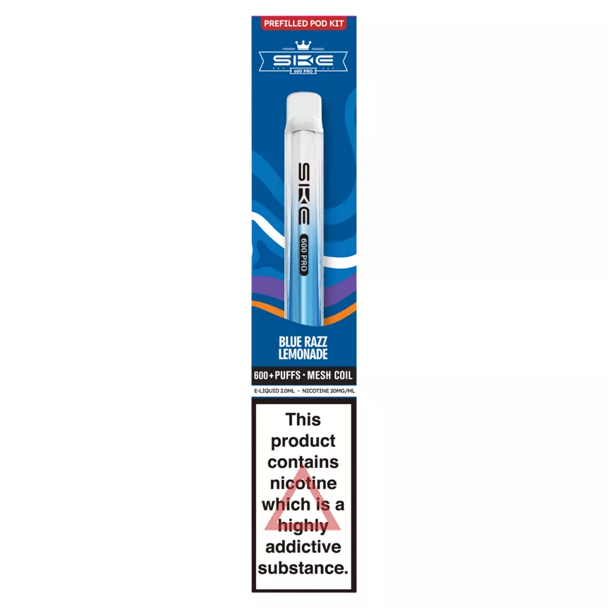 SKE 600 Pro Blue Razz Lemonade Prefilled Pod Kit