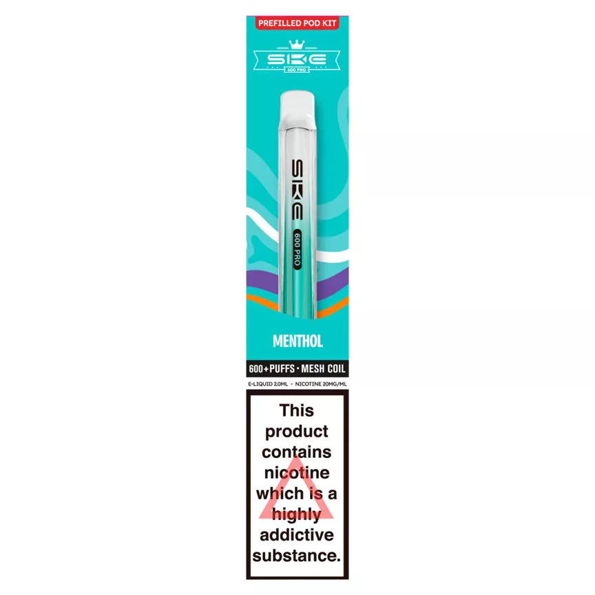 SKE 600 Pro Menthol Prefilled Pod Kit