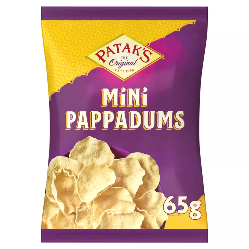 Patak's Mini Pappadums 65g